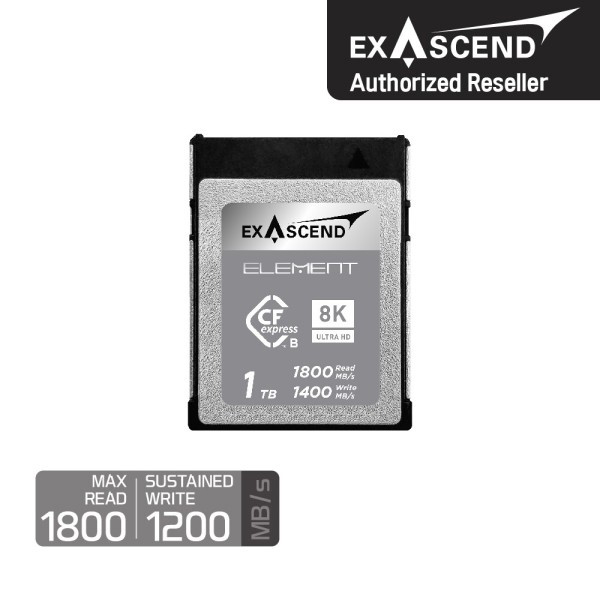 [EXASCEND] 엑서센드 Element CFexpress Type B 1TB 타입B 메모리카드 (EXPC3S001TB)