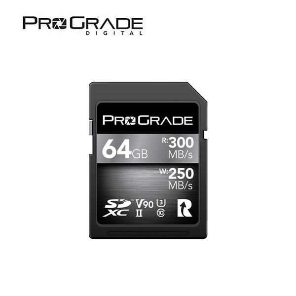 [프로그레이드] ProGrade SDXC UHS-II V90 300R  64GB / 128GB / 256GB