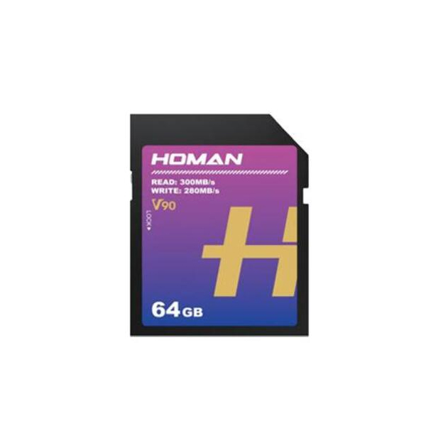 호만 HOMAN UHS-II SD Card V90 64GB SD메모리 카드