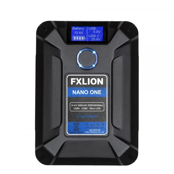 FXLION 나노 원 V마운트 배터리 50Wh 8A 대용량